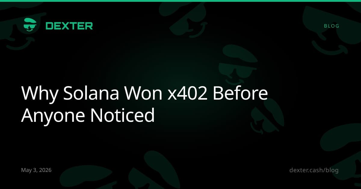 Why Solana Won x402 Before Anyone Noticed